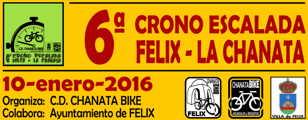 FOTOS: 6ª CRONOESCALADA FELIX-CHANATA (10-ene-2016)