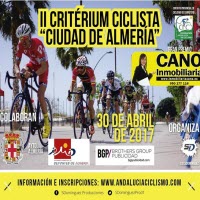 II CRITERIUM CICLISTA CIUDAD DE ALMERÍA (carretera) 30-04-2017